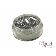 Diamond FX Cosmetic glitter Козметичен глитер, 5 gr Bright Silver / Ярко сребрист, DFX-CG1